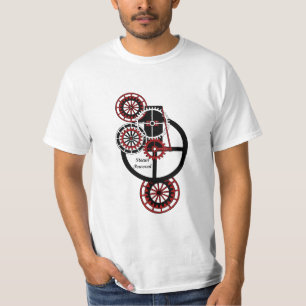 Camiseta ¡Vapor accionado!