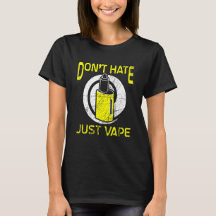 Camiseta Vapor de cigarrillo electrónico E Shisha Fumando S
