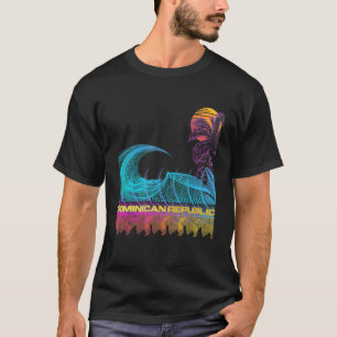 Camiseta Vapor de época estilo retro 80 de República Domini