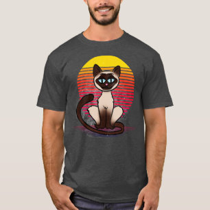 Camiseta Vapor de gato siamés