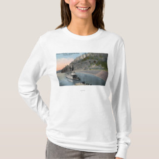 Camiseta Vapor de la ciudad de Dallas en el río Columbia