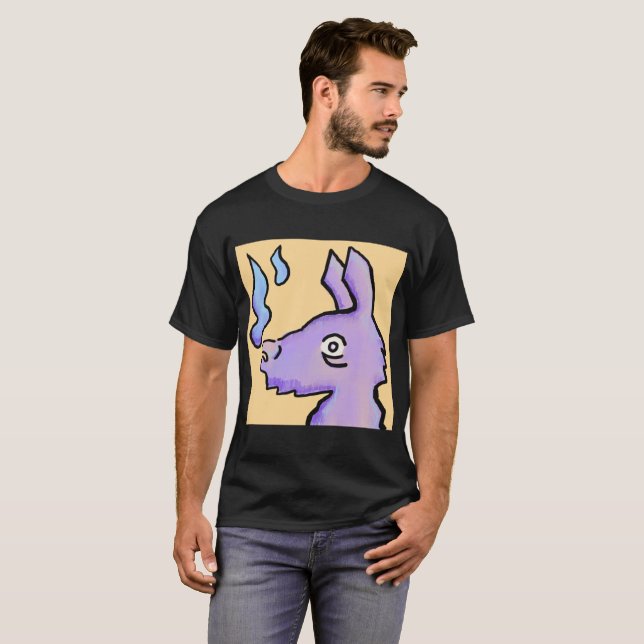 Camiseta vapor de la llama (Anverso completo)