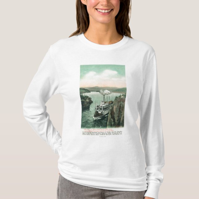 Camiseta Vapor del caballo blanco (Anverso)