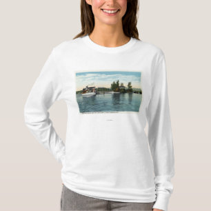 Camiseta Vapor del tío Sam en el aterrizaje de la isla del