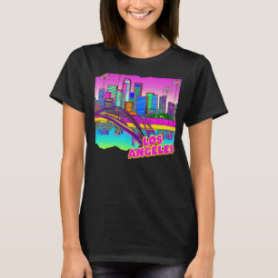 Camiseta Vaporwave 80s Retro 90s de Los Ángeles