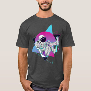 Camiseta Vaporwave A del espacio exterior del Skateboarder 
