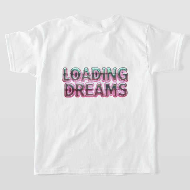 Camiseta Vaporwave Aesthetics with Glitch Effect and Neon  (Distribución Reverso )