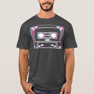 Camiseta Vaporwave Art Glitch Retro 80 Music Lover 1980s C