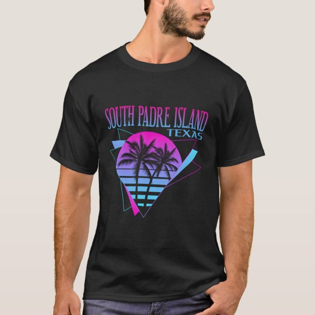 Camiseta Vaporwave Beach Vaporwave Isla del Padre Sur (Anverso)