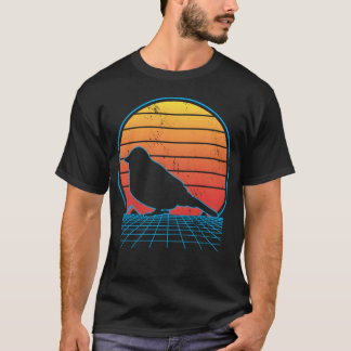 Camiseta Vaporwave Bird Lover Birdwatching Bird Whisperer r