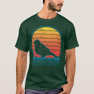 Camiseta Vaporwave Bird Lover Birdwatching Bird Whisperer r
