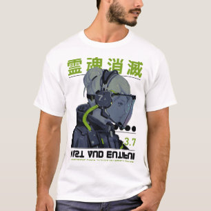 Camiseta Vaporwave Cyberpunk Japanese Urban Cool Style