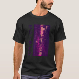 Camiseta Vaporwave de moda callejera japonesa Tokio Lofi re