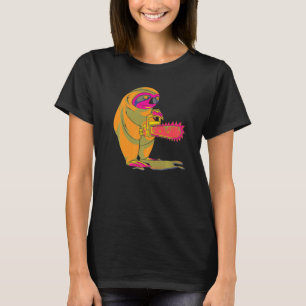 Camiseta Vaporwave de motosierra Arte retro de los 80 Anima