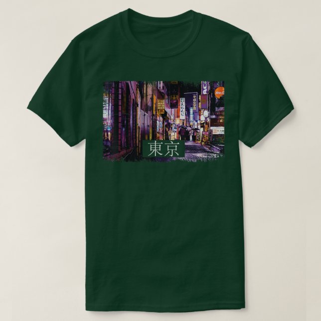 Camiseta Vaporwave estético Japón 80's 90 Meme Tokyo49 (Diseño del anverso)