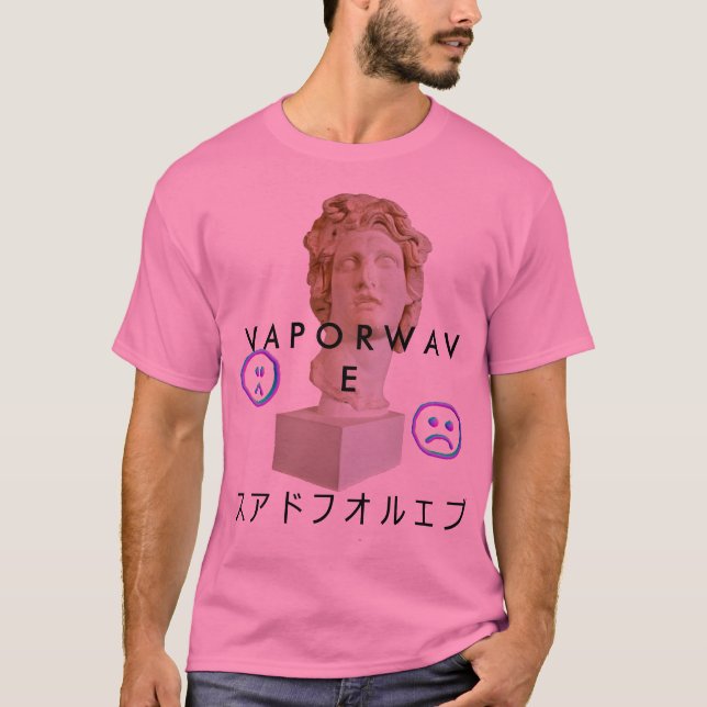 Camiseta Vaporwave - Geek Show (Anverso)