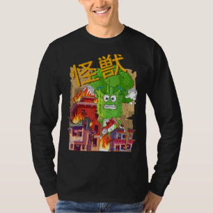Camiseta Vaporwave Glitch Estilo estético Ciudad vegetarian