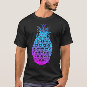 Camiseta Vaporwave Glitch Estilo estético Japón Pineapple G