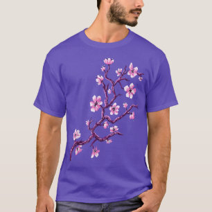 Camiseta Vaporwave Japan Style Japan Cherry Blossom Saku
