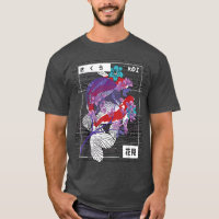 Vaporwave Koi Fish Japan Sakura Carp Breeder1344