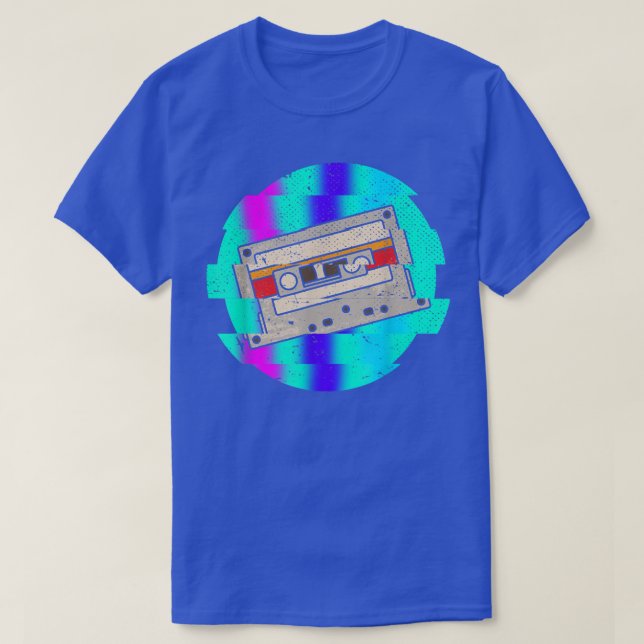 Camiseta Vaporwave retro de sintonización de castellano de  (Diseño del anverso)