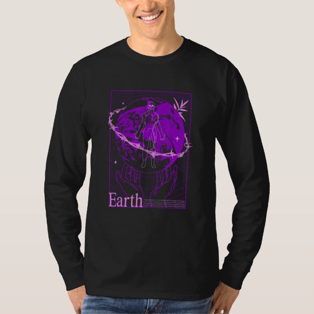 Camiseta Vaporwave Save Planet Earth Environment Earth Day  (Anverso)