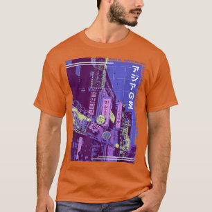 Camiseta Vaporwave sintonizado de los años 80 