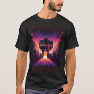 Camiseta Vaporwave Versailles France Retro 80