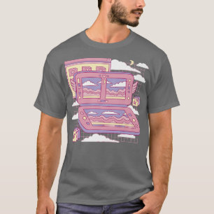 Camiseta Vaporwave videogame consola 80s Style Gamer 