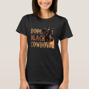 Camiseta Vaque Negro Dope Occidental Afroamericano Junetee