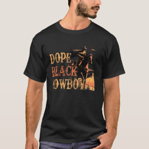 Camiseta Vaque Negro Dope Occidental Afroamericano Junetee