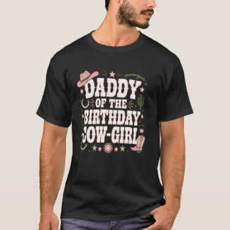 Camiseta Vaqueira Cumpleaños Papá Occidental País Rodeo Cab
