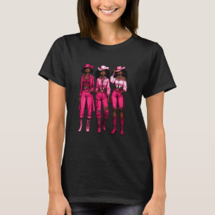 Camiseta Vaqueira Rodeo Occidental Melanina Juneteenth Hist