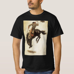 Camiseta Vaqueiro Antiguo, Estudio de Domador de Broncos po