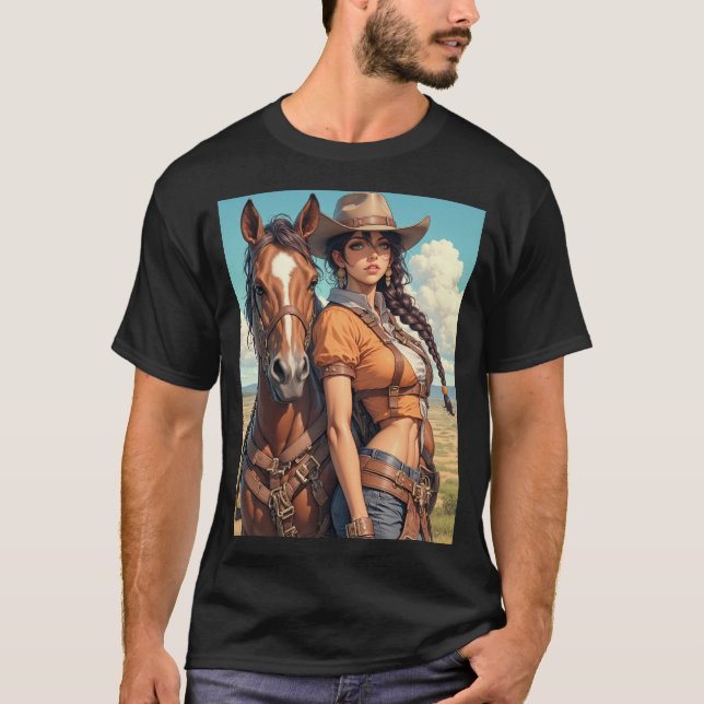 Camiseta vaquera (Anverso)