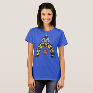 Camiseta Vaquera Azul de Mujer
