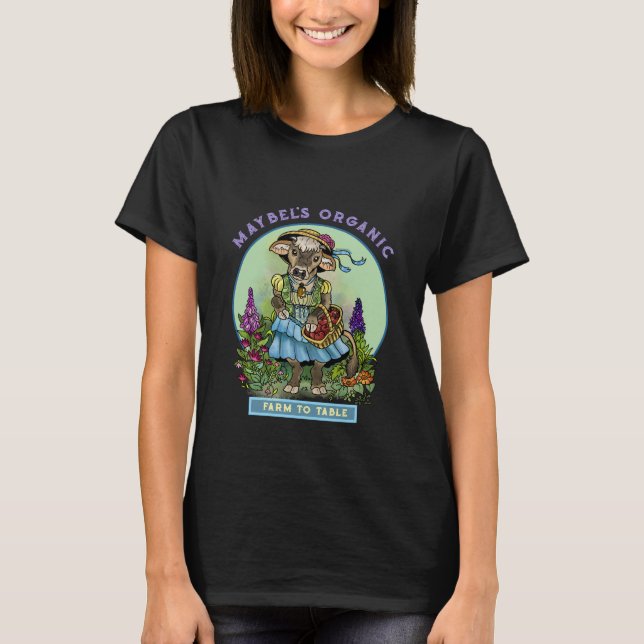 Camiseta Vaquera Cottagecore (Anverso)