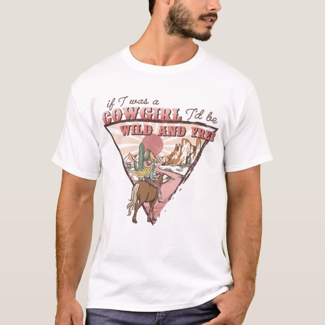 Camiseta Vaquera de países occidentales (Anverso)