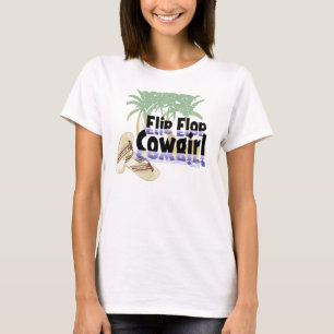 Camiseta Vaquera del flip-flop