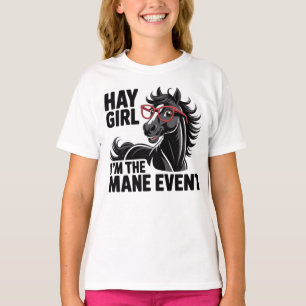 Camiseta Vaquera Divertida Princesa Occidental Amante de lo