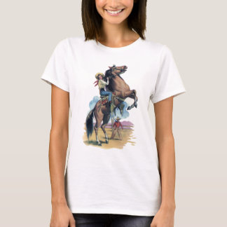 Camiseta Vaquera en caballo
