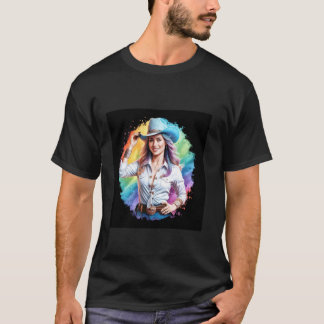 Camiseta Vaquera genial con un impresionante historial