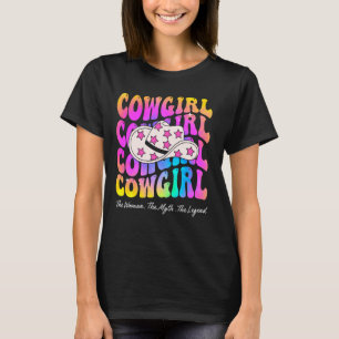 Camiseta Vaquera La Mujer El Mito La Leyenda Chica del Oest