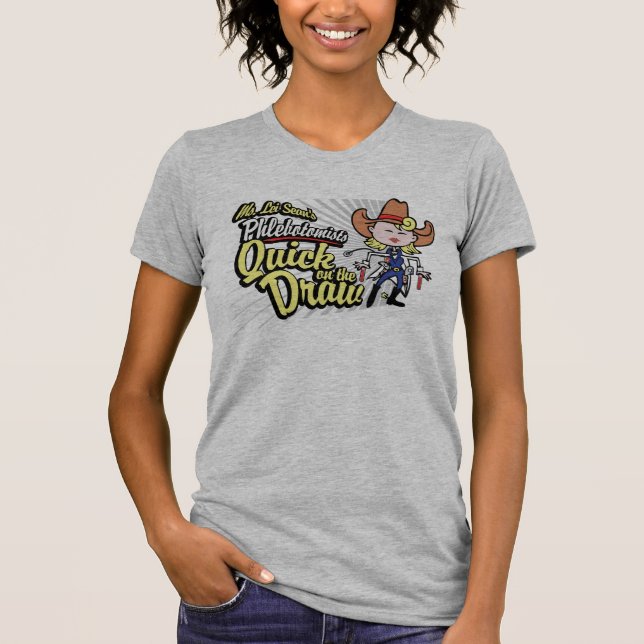 Camiseta Vaquera rápida del drenaje (Anverso)