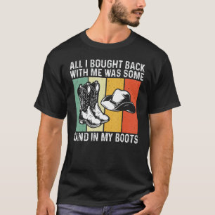 Camiseta Vaqueras Granjeras de Vacas Arena En Mis Botas Chi