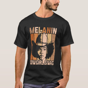 Camiseta Vaqueras melanina Africanas Vaquera melanina Estil