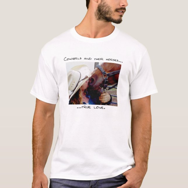 Camiseta vaqueras y sus caballos… (Anverso)