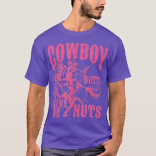 Camiseta Vaquero Butts Me Lleva A La Nuez Regalos De Chicas