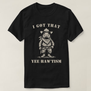 Camiseta vaquero carpincho TENGO ESE YEE HAW TISMO autismo