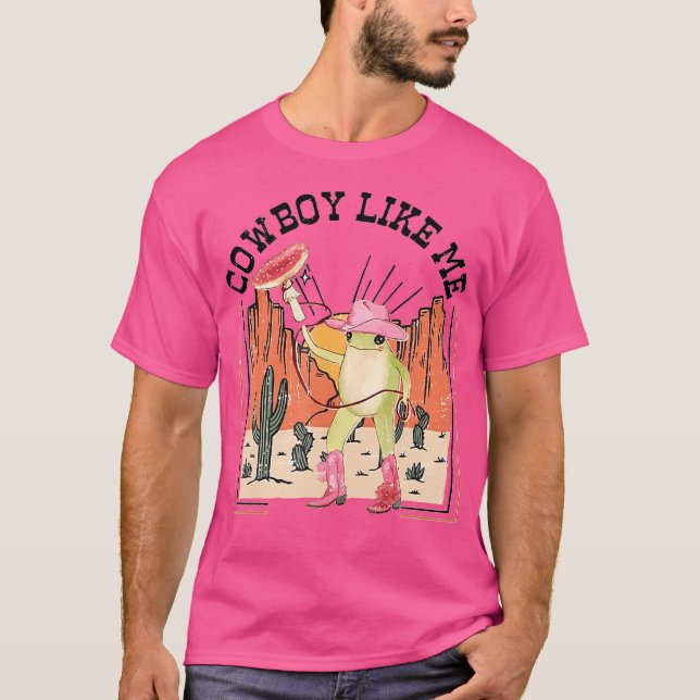 Camiseta Vaquero como yo rana (Anverso)